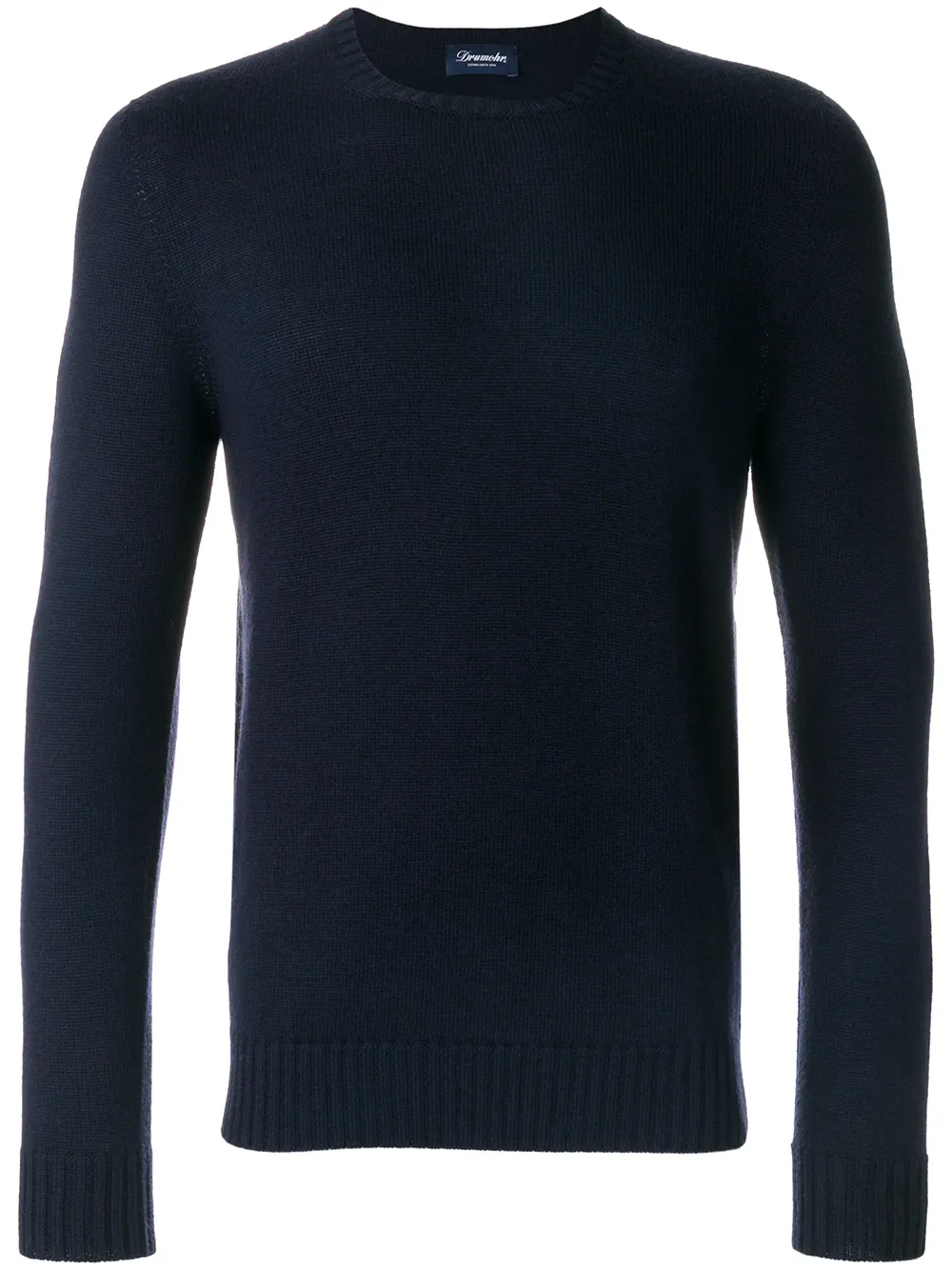 

Drumohr crew-neck knitted jumper - Azul