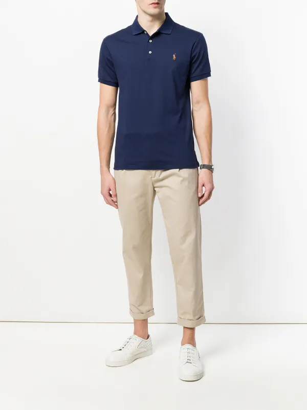 Shop blue Polo Ralph Lauren embroidered 