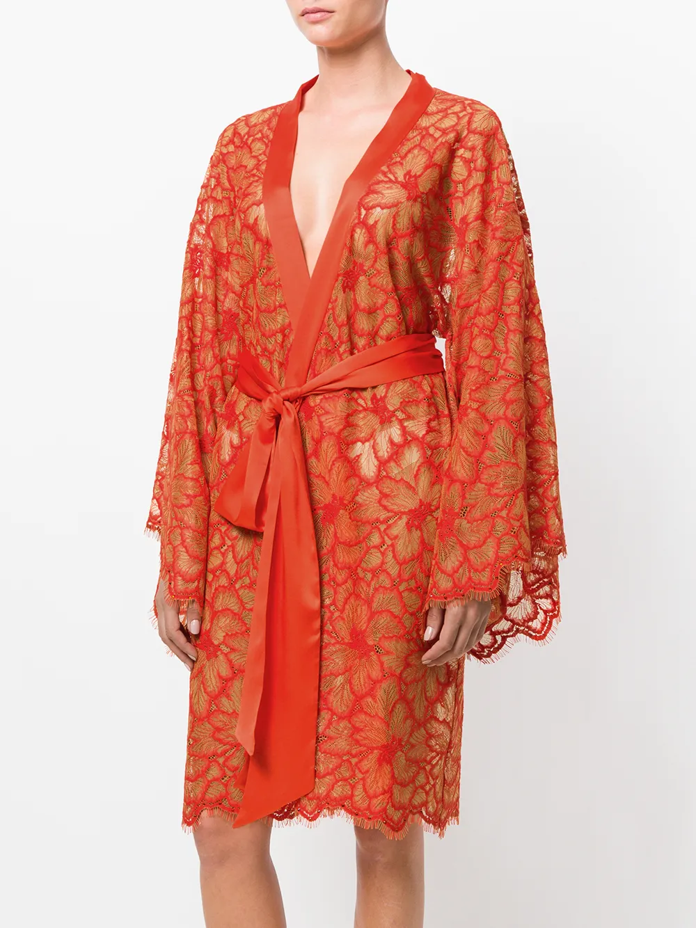Dolci Follie scalloped lace slip gown | Image 2
