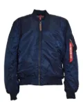 Alpha Industries classic zipped bomber jacket - Blue