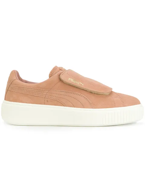 PUMA platform strap trainers