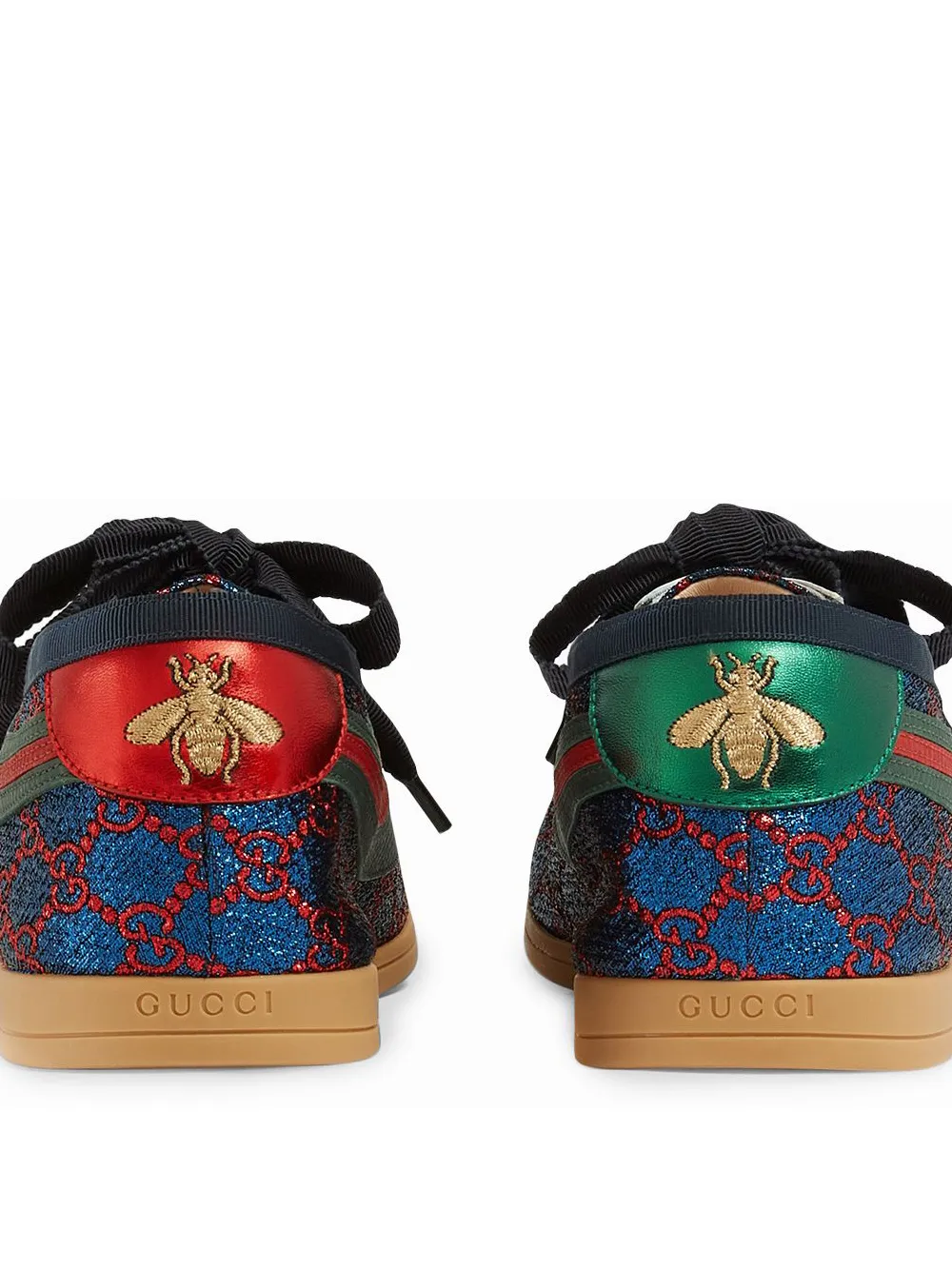 falacer lurex gg sneaker with web