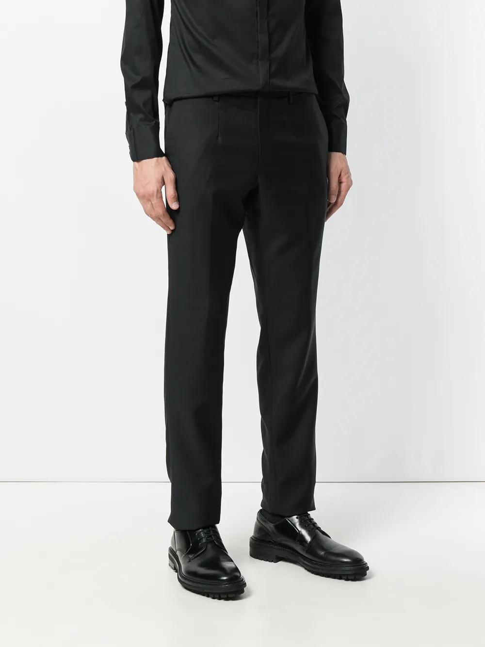  Wooyoungmi Classic Chinos   Blau 