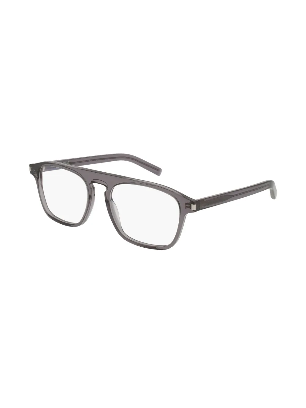 Saint Laurent Eyewear square-frame glasses | Men | Image 2
