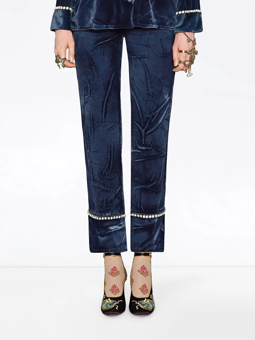 gucci pajama pants fuzzy