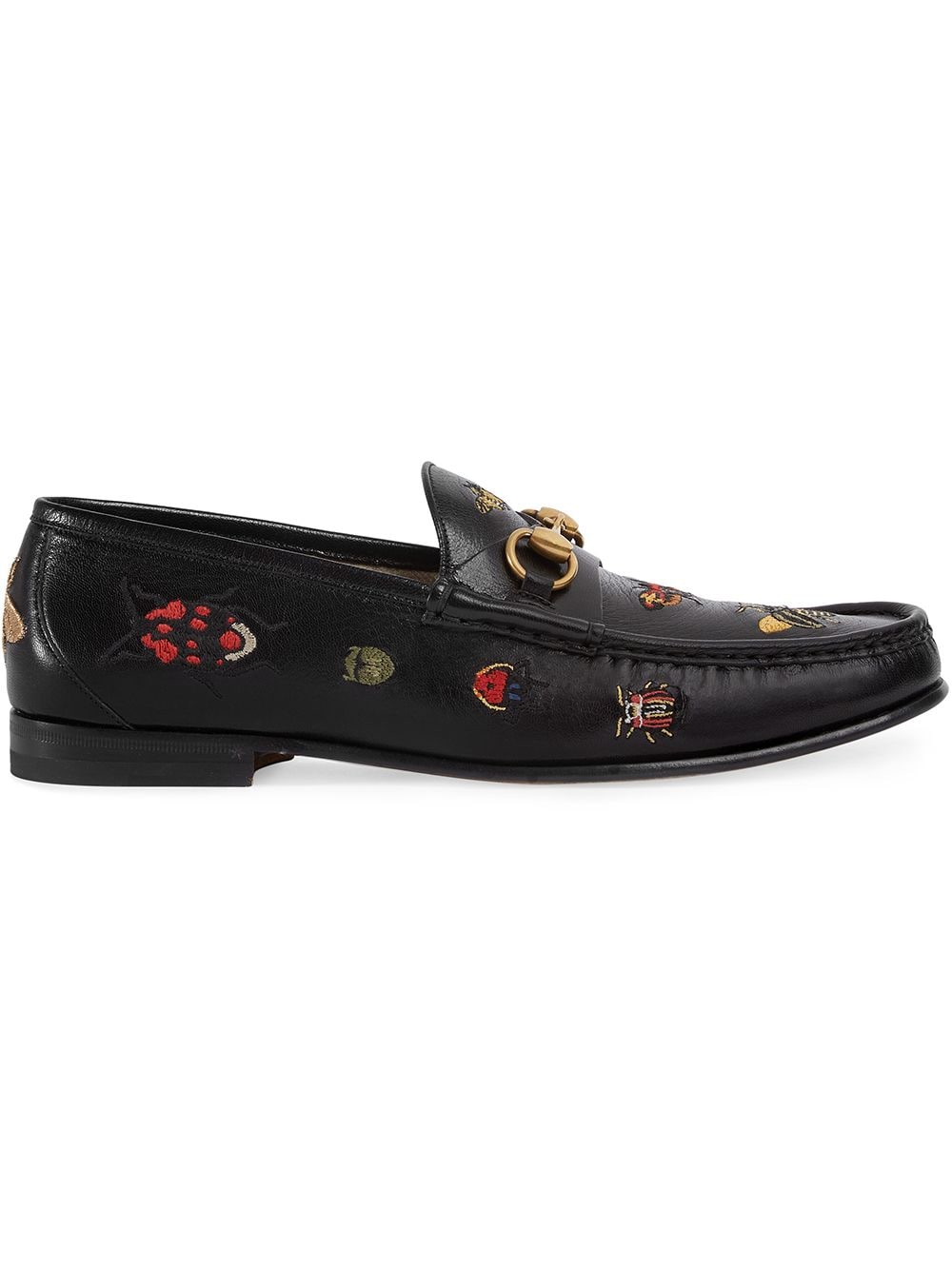 gucci mens embroidered shoes