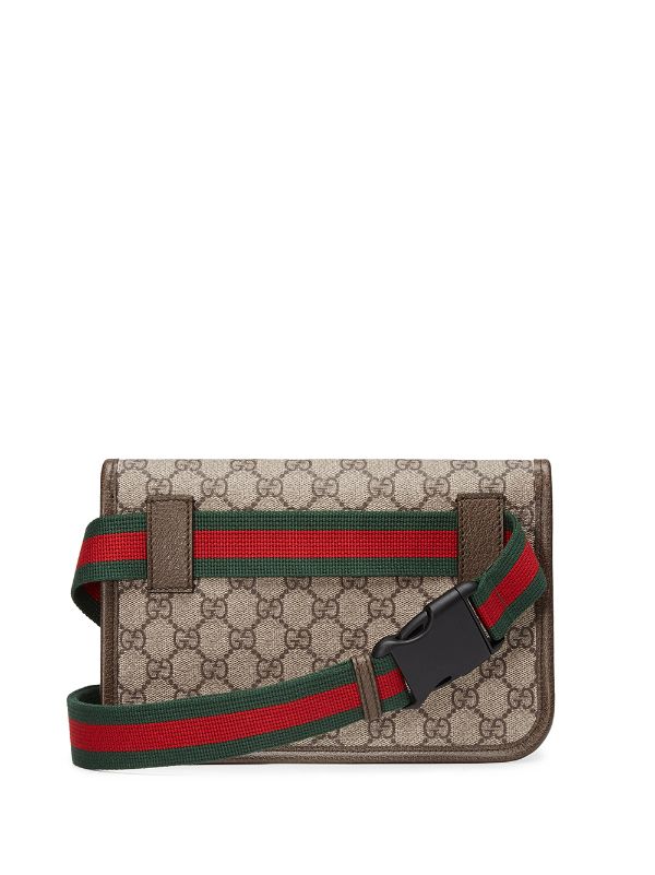 Gucci Beige GG Vintage Belt Bag in Natural