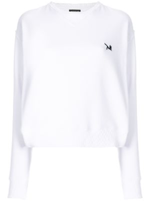 calvin klein white jumper womens