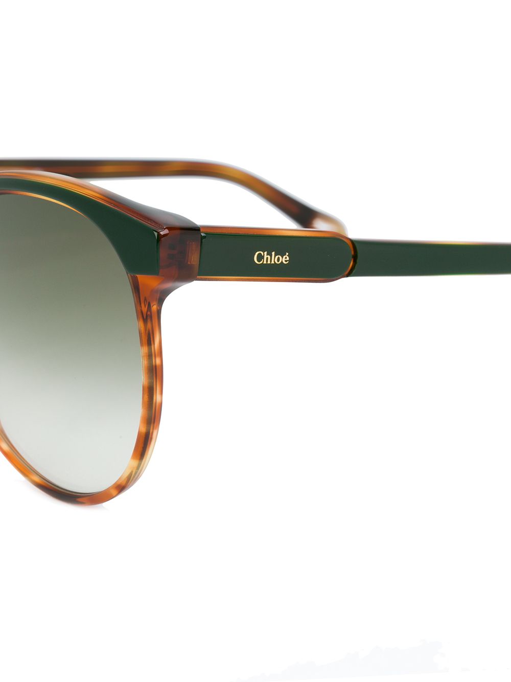 фото Chloé Eyewear круглые солнцезащитные очки