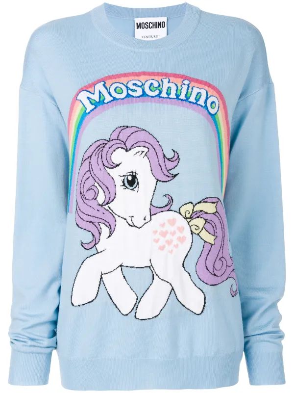 Moschino My Little Pony Intarsia Jumper 419 Shop Ss19 Online