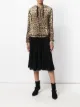 الصورة 2 من Dolce & Gabbana كنزة بطبعة نمر كشمير بغطاء رأس