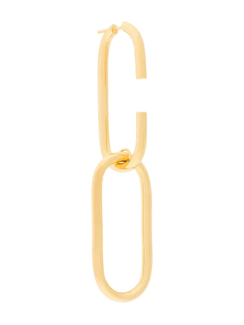 Maria Black Oval Link earring