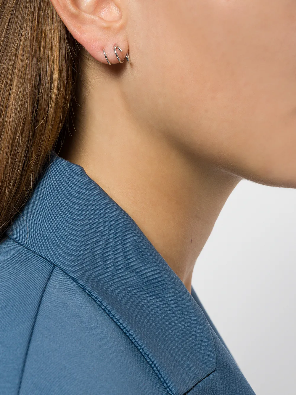 Maria black twirl deals earring