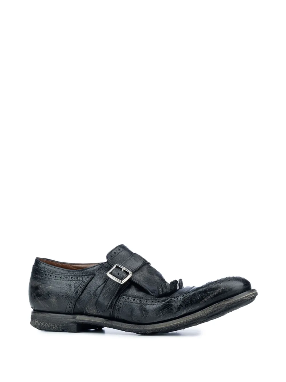 Church's buckle strap brogues Zwart