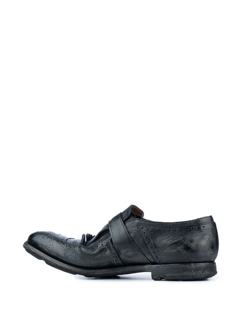 Church's buckle strap brogues Zwart