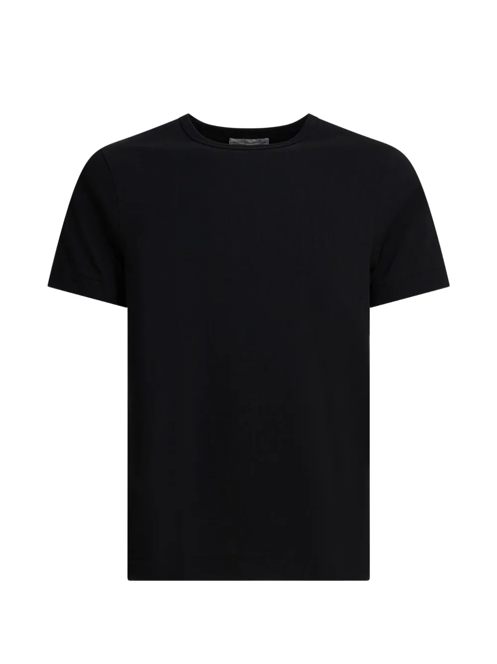 Merz B. Schwanen T-Shirt mit rundem Ausschnitt - Schwarz