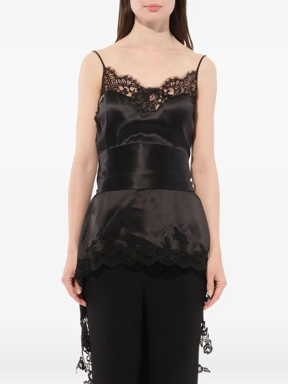 Givenchy Top con ricami - Nero