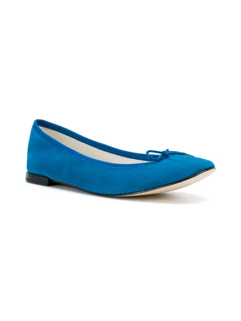 repetto suede ballet flats