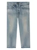 John Elliott distressed frayed jeans - Blue