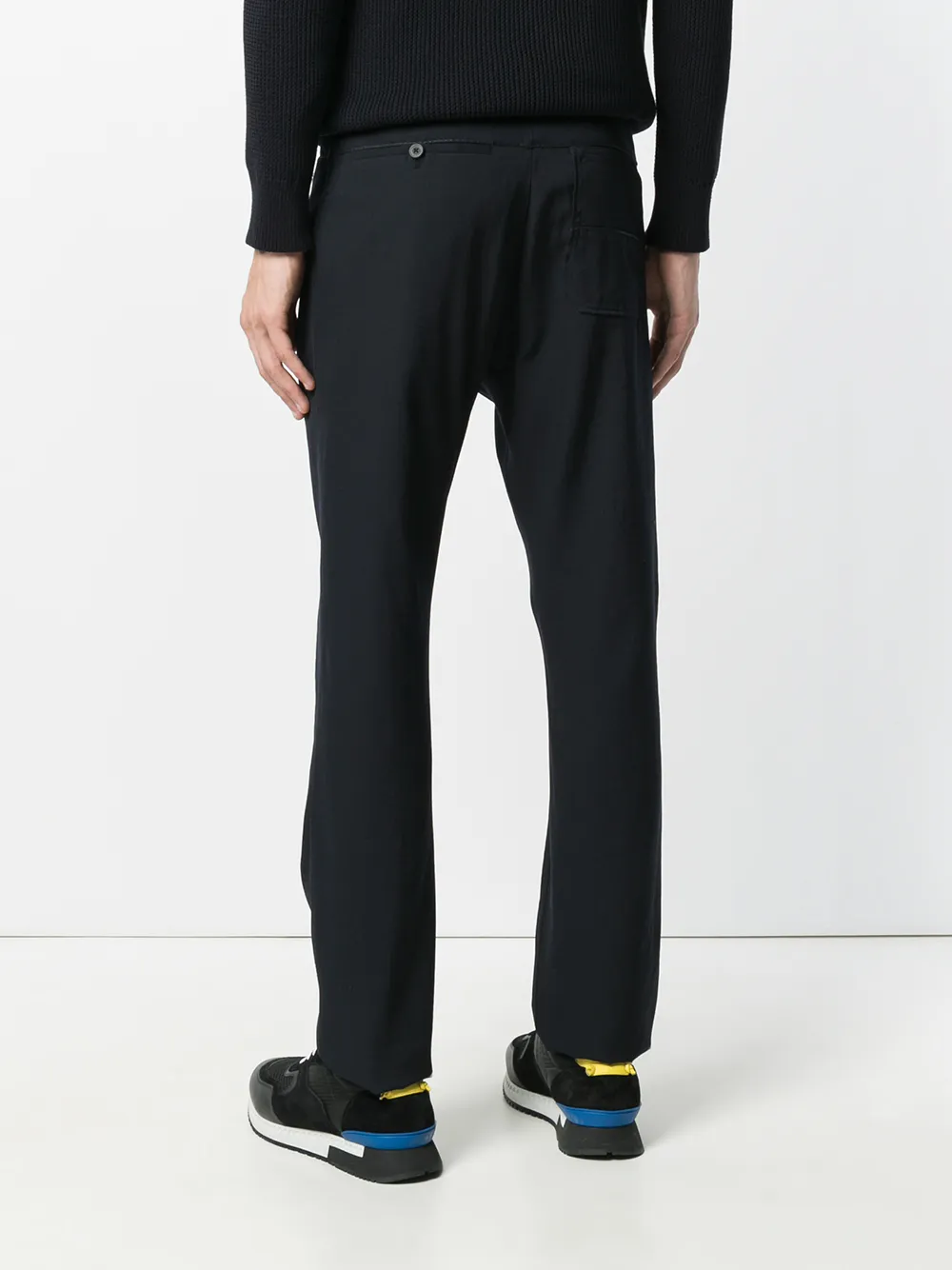Lanvin classic slim trousers Blauw