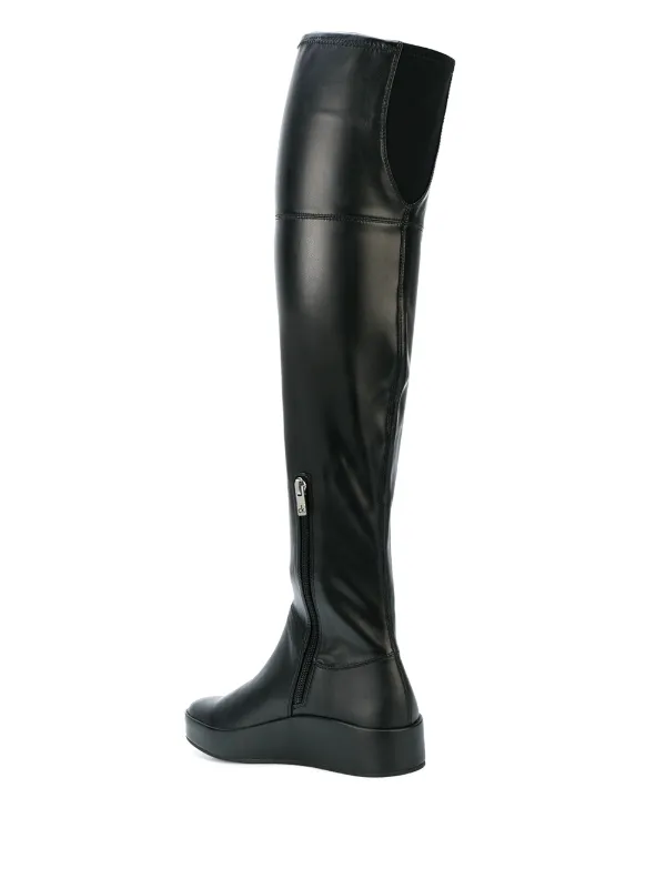 calvin klein thigh high boots