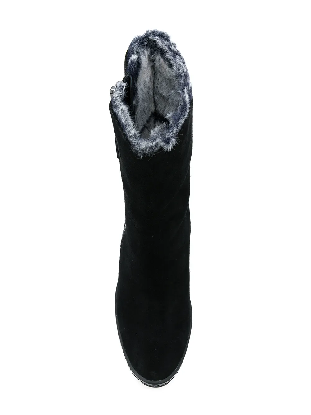 Calvin Klein Jeans botas con cuÃ±a y cremallera - Negro - Calvin Klein |  Mystilo
