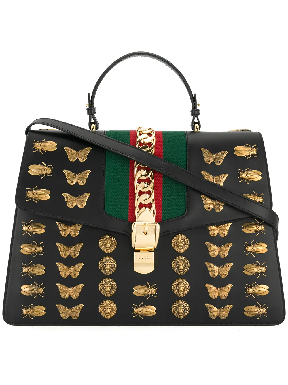 gucci sylvie animal studs
