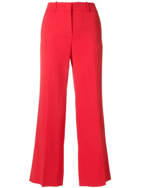 PUCCI high-waist cropped flared trousers