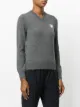 Comme Des Garçons Play knitted heart logo sweater