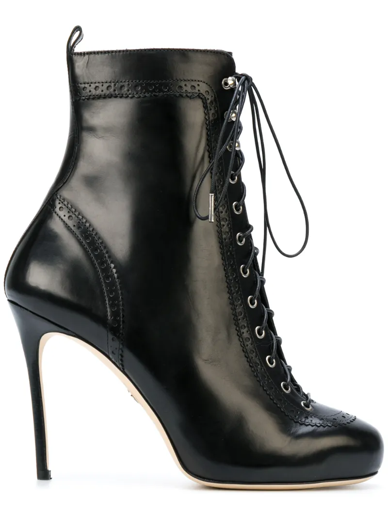 ботинки на шнуровке Dsquared2