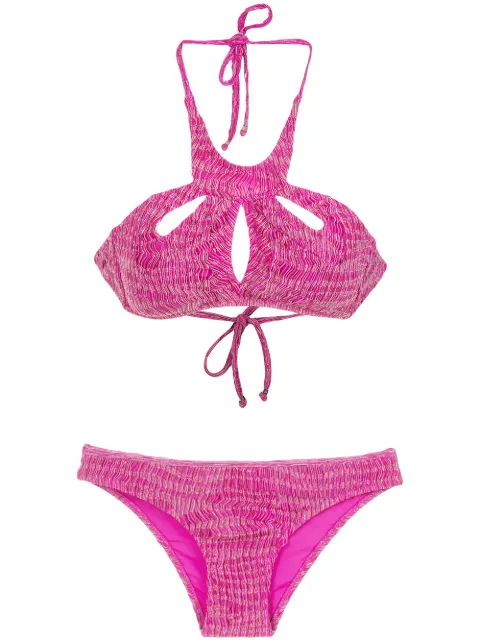 Amir Slama bikini con detalle de cortes 