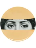 Fornasetti face print plate - Metallic