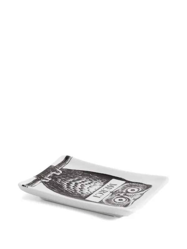 Fornasetti Civetta アッシュトレイ | ブラック | FARFETCH JP