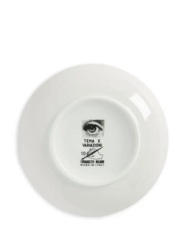 Fornasetti フェイスプリント ボウル | ブラック | FARFETCH JP