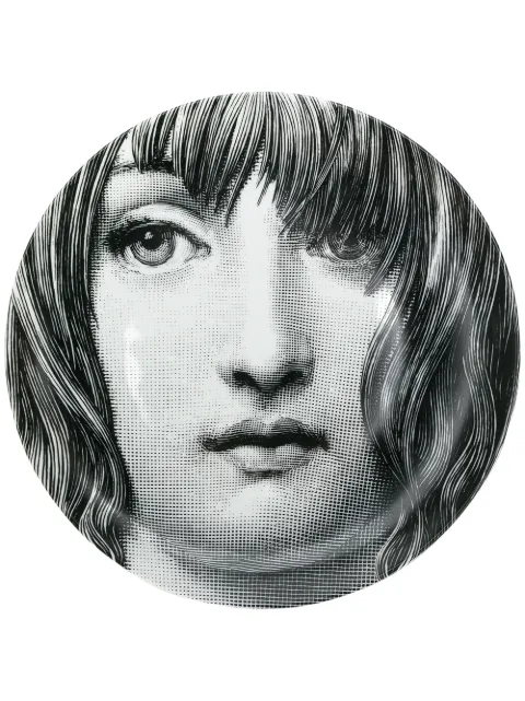 Fornasetti face print plate 