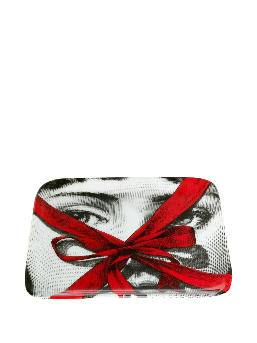 Fornasetti face print square plate | Bandejas y platos decorativos | Image 2