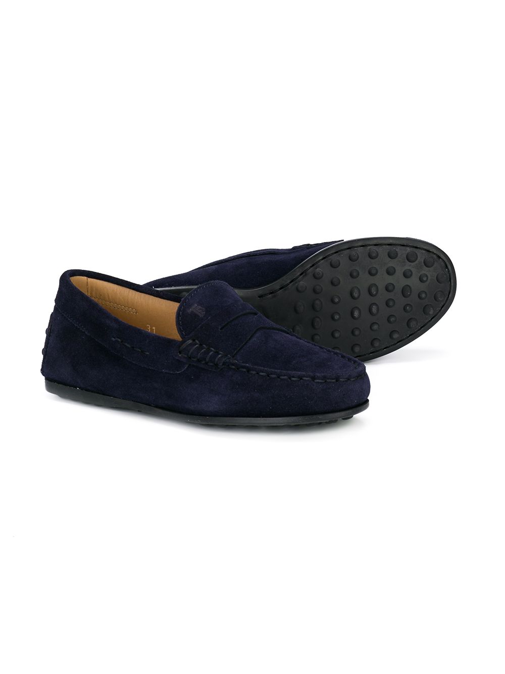 Tod's Kids classic loafers - Blauw