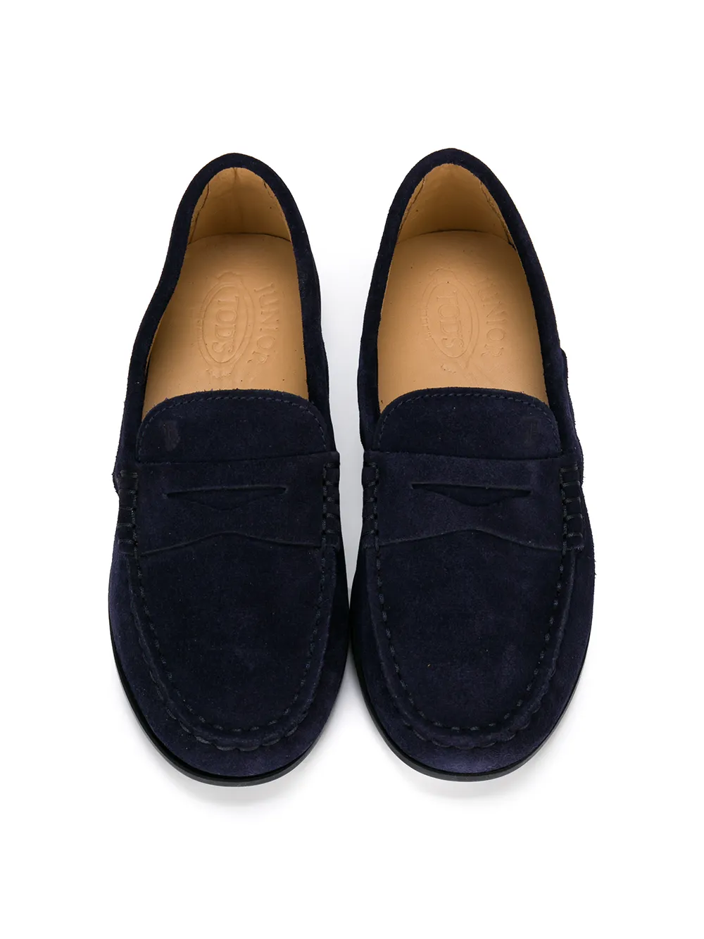 Tod's Kids classic loafers Blauw