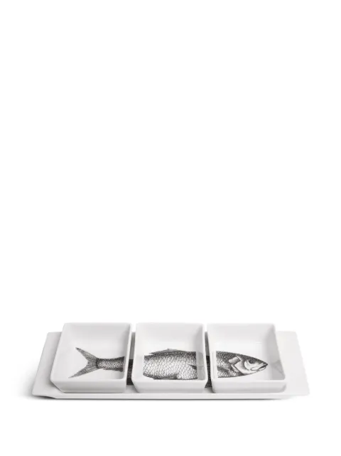 Fornasetti Pesci appetizer set