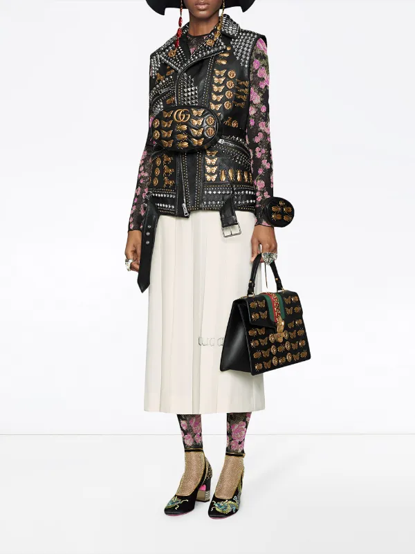 gucci animal studs belt bag
