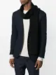 Image 2 of N.Peal ribbed cashmere scarf