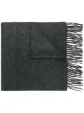 N.Peal woven ripple scarf - Grey