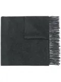 N.Peal large woven scarf - Grey