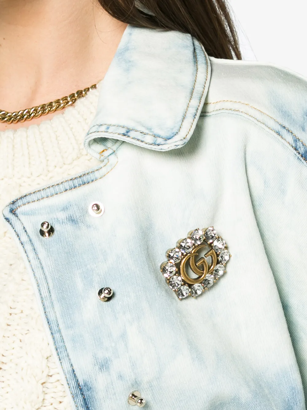 gg marmont胸针