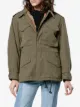 Gucci Military-Jacke mit Logo-Print