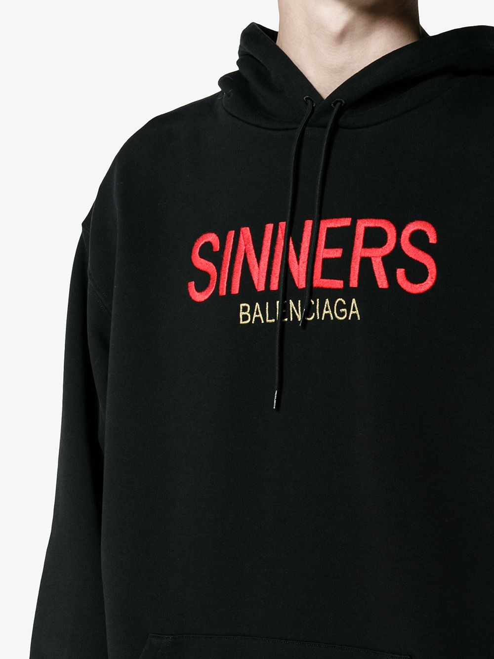 balenciaga sinners hoodie price