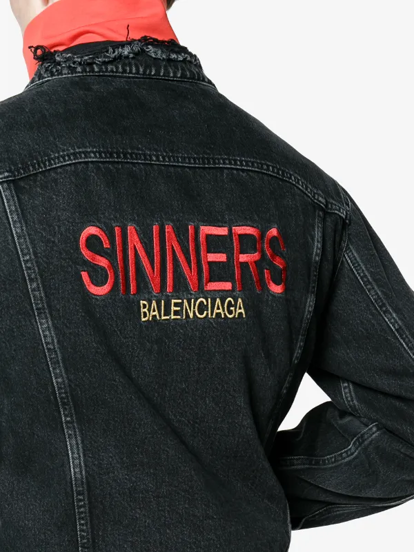sinners balenciaga jacket