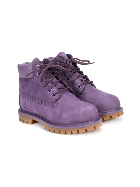 Timberland Kids lace-up ankle boots