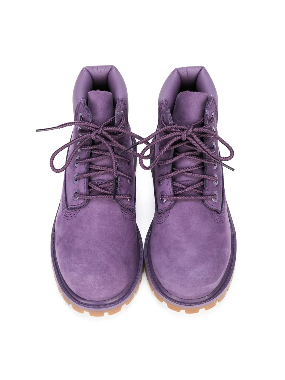 Timberland Kids lace-up ankle boots Roze