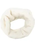 N.Peal cable snood - White